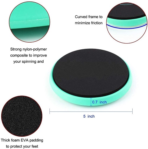 발레 댄스 턴 피 루엣 보드 새로운 서클 디자인 발레 터닝 보드 댄서를위한 터닝 보드