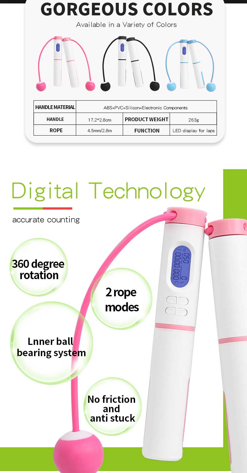 스마트 계산 점프 로프 도매 스마트 계산 점프 로프 도매