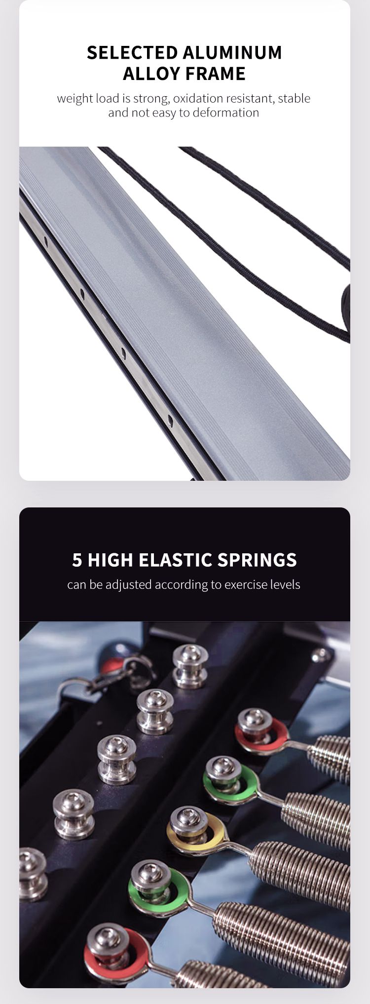 알루미늄 합금 필라테스 코어 침대 알루미늄 합금 필라테스 코어 침대