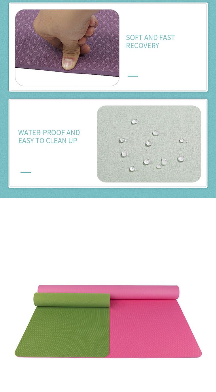 초대형 미끄럼 방지 피트니스 매트