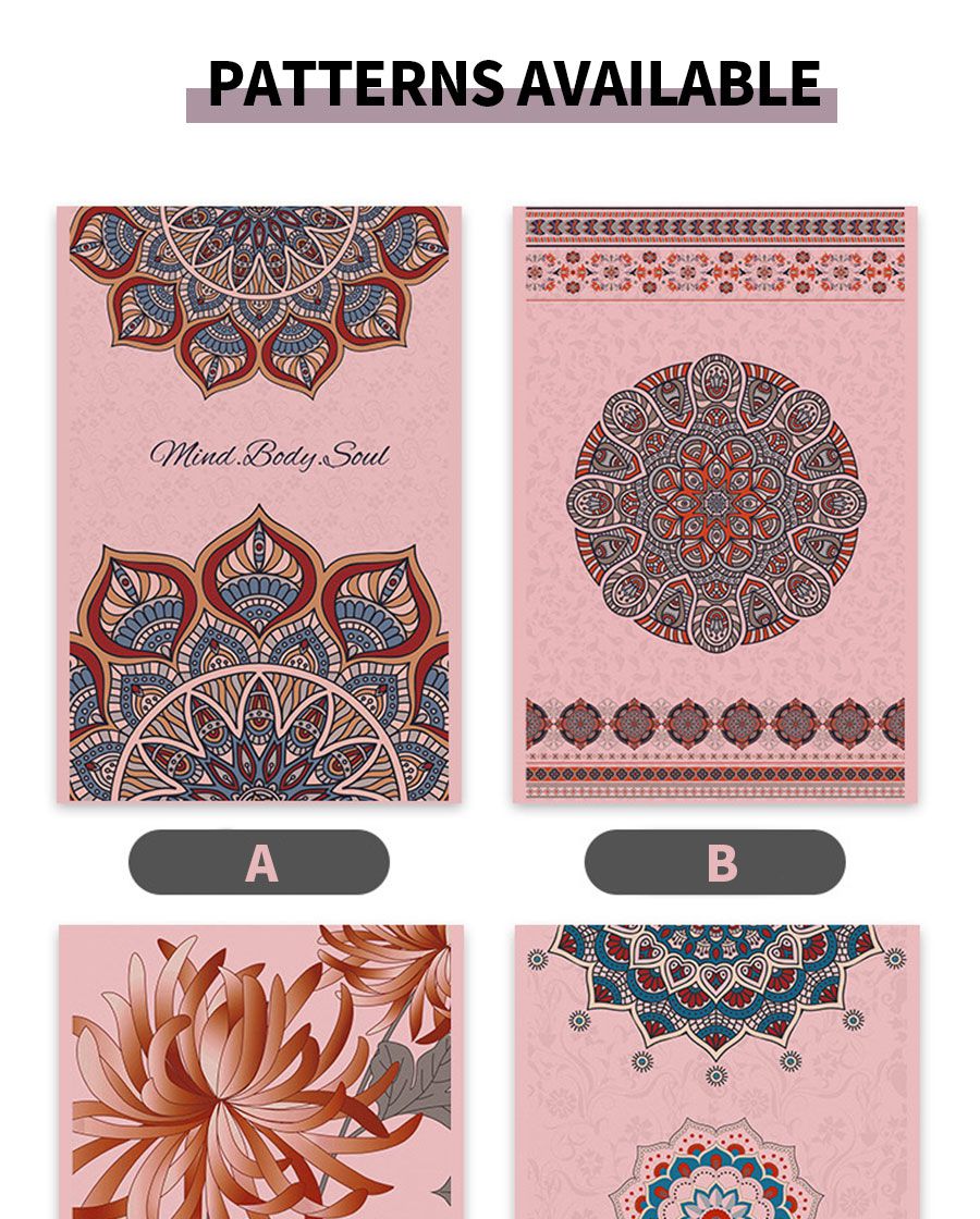 초대형 미끄럼 방지 피트니스 매트