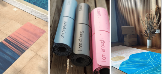 요가 매트 디자인