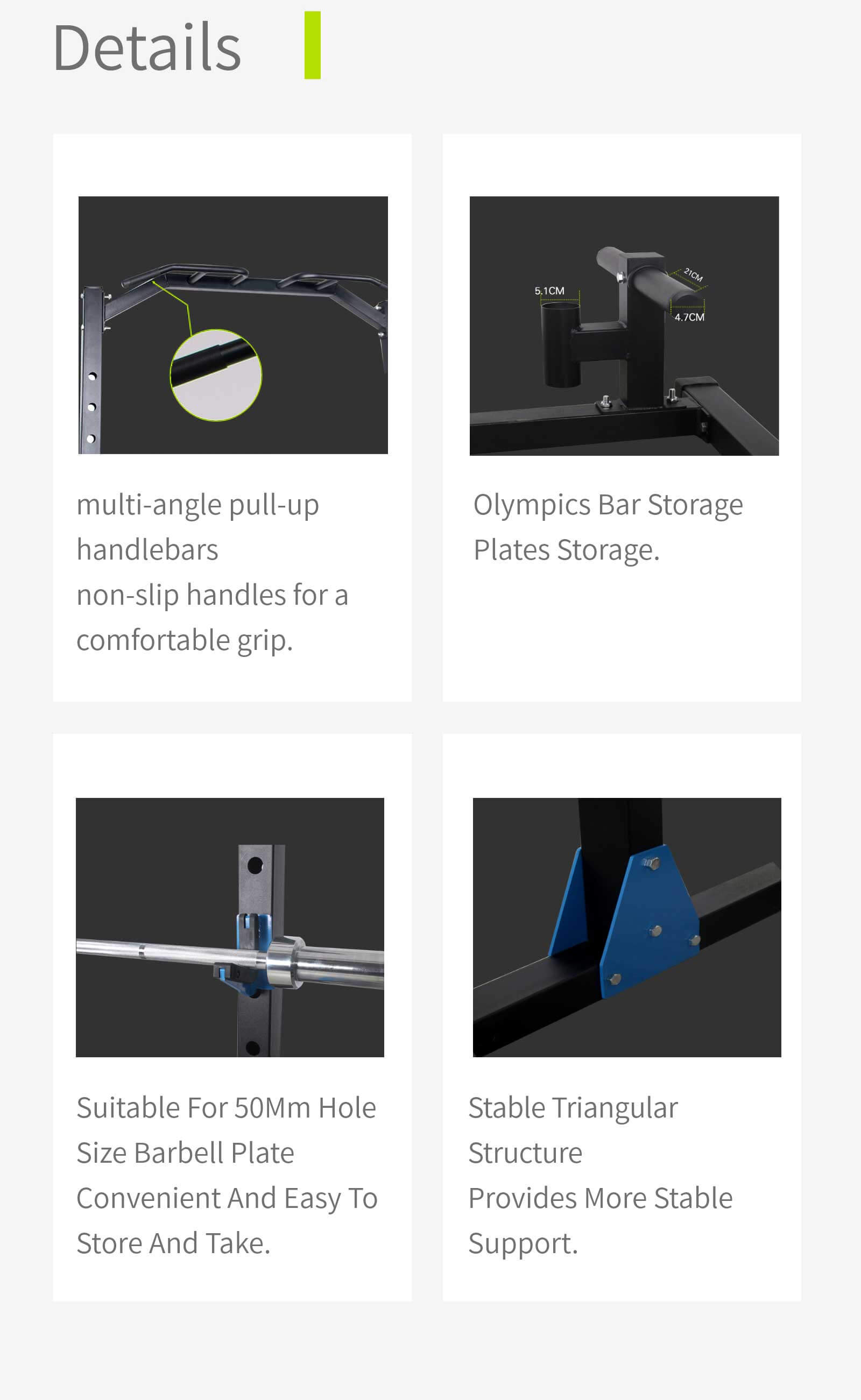 다기능 하프 프레임 스쿼트 랙 다기능 하프 프레임 스쿼트 랙