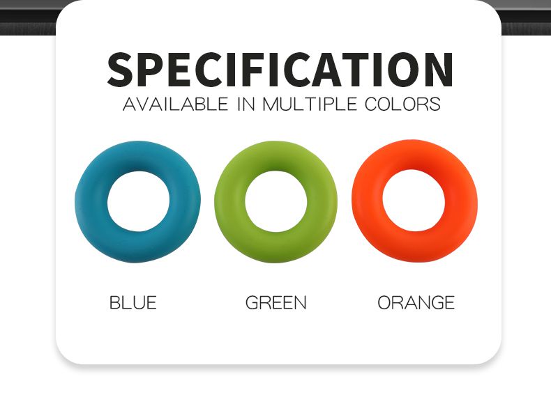 쉬운 실리콘 고무 손 그립 반지 힘 조련사를 나르십시오 쉬운 실리콘 고무 손 그립 반지 힘 조련사를 나르십시오