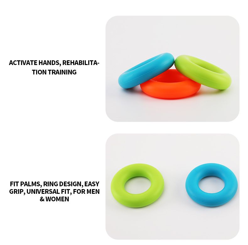 쉬운 실리콘 고무 손 그립 반지 힘 조련사를 나르십시오 쉬운 실리콘 고무 손 그립 반지 힘 조련사를 나르십시오