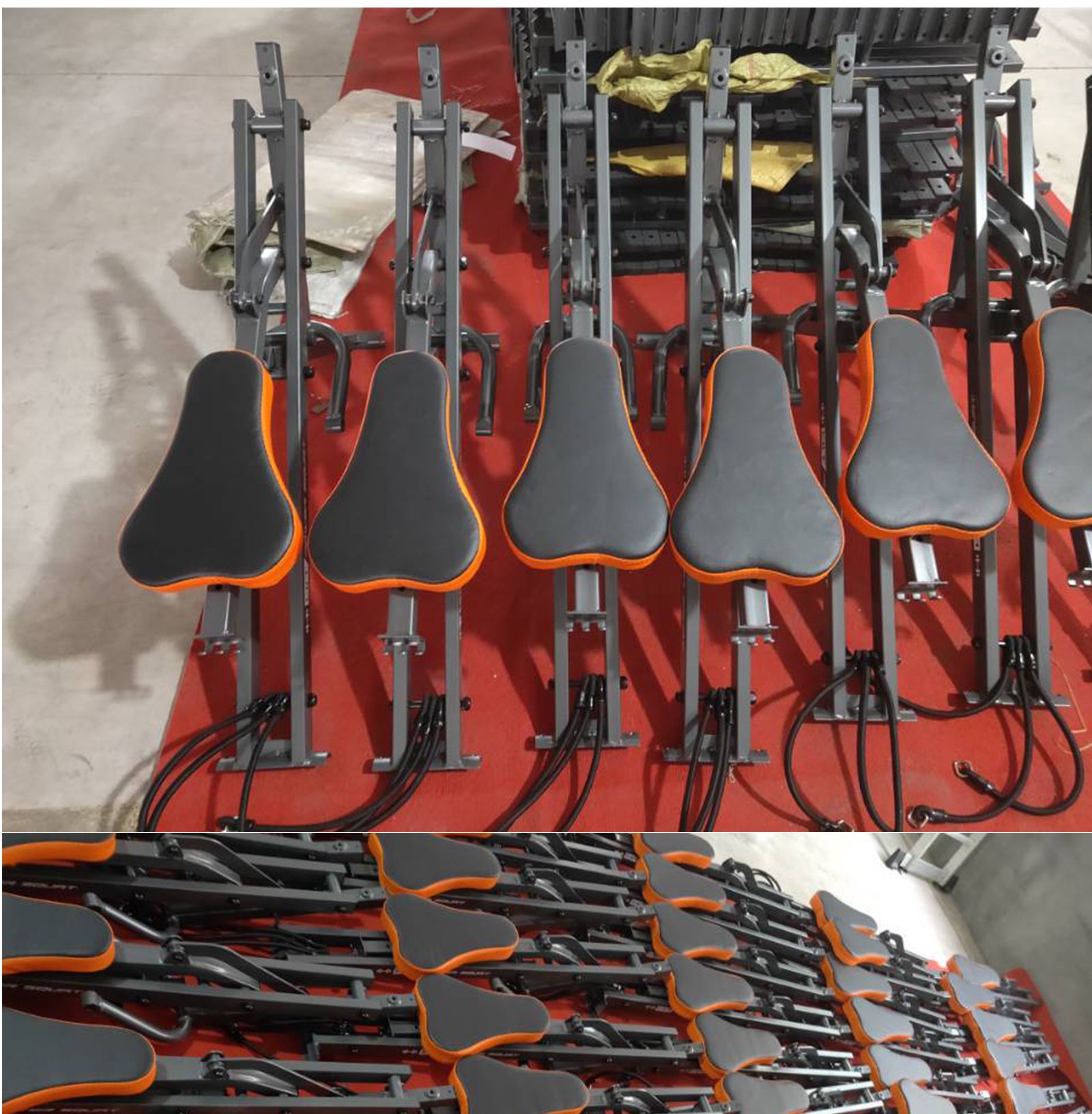 스쿼트 로어 라이드 머신