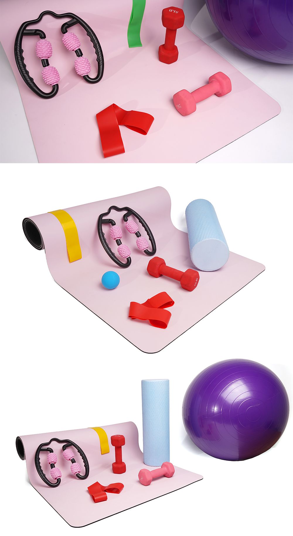 푸 요가 매트 스트레칭 키트 푸 요가 매트 스트레칭 키트