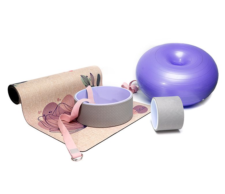 리넨 요가 매트 스트레치 세트 리넨 요가 매트 스트레치 세트