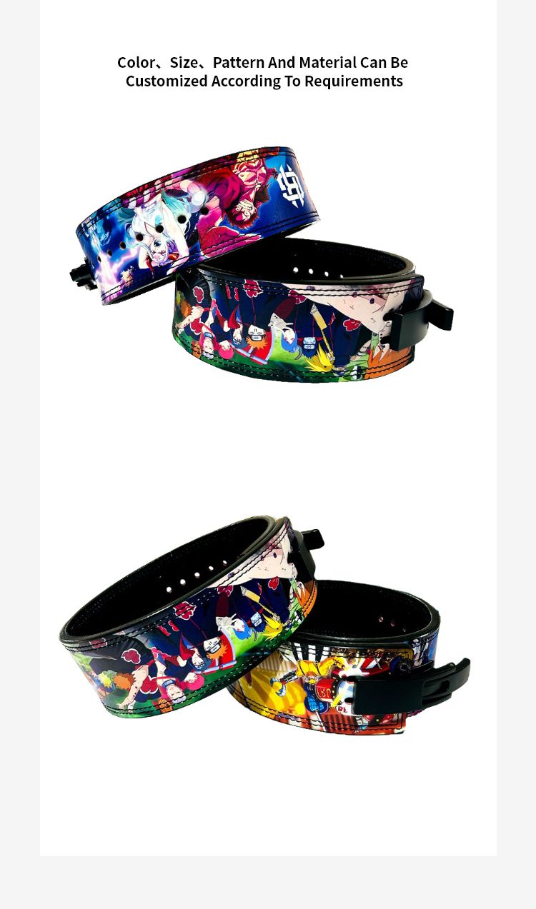 새로운 도착 애니메이션 인쇄 역도 벨트 새로운 도착 애니메이션 인쇄 역도 벨트