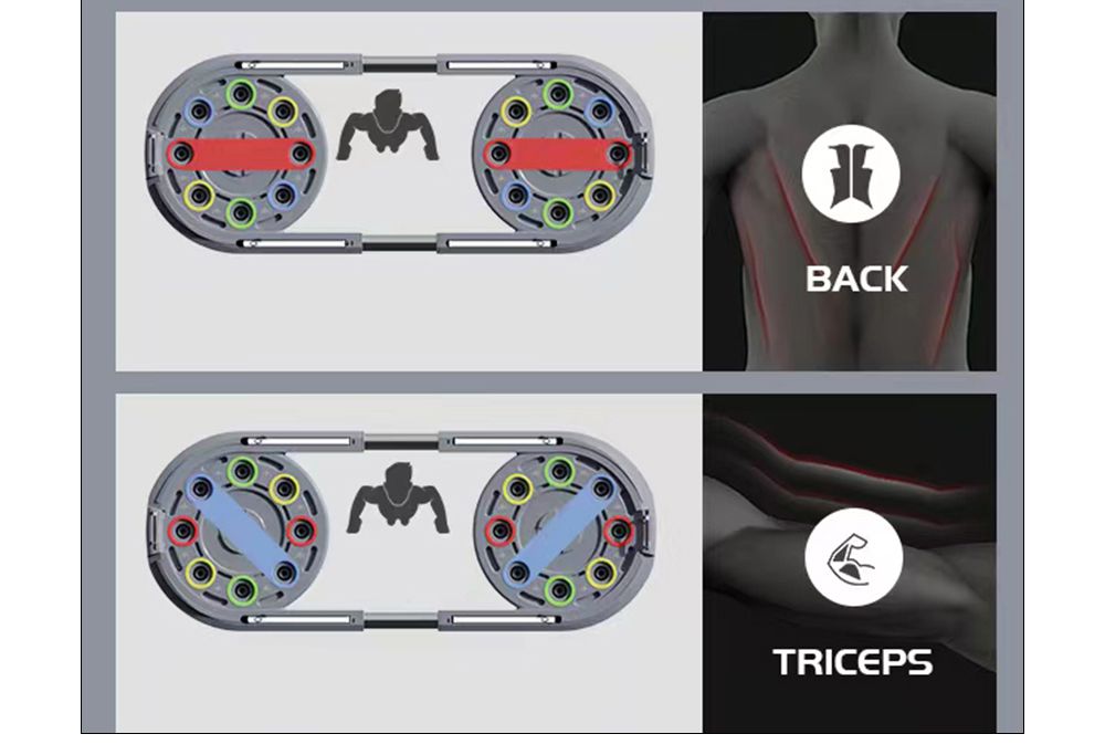 조정 가능한 푸시 업 보드 조정 가능한 푸시 업 보드