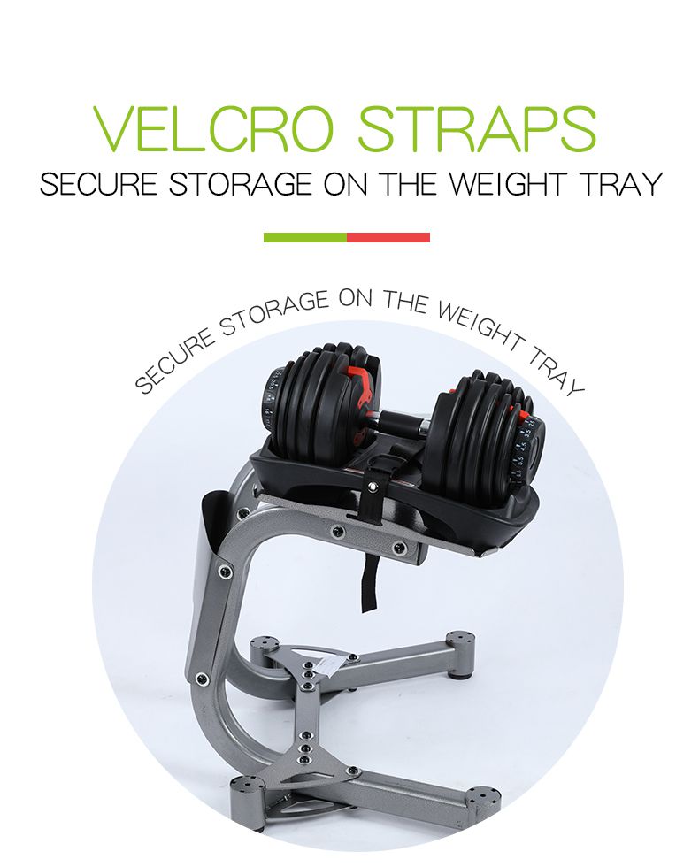 24 키로그램 조절 아령 랙 스탠드 24 키로그램 조절 아령 랙 스탠드