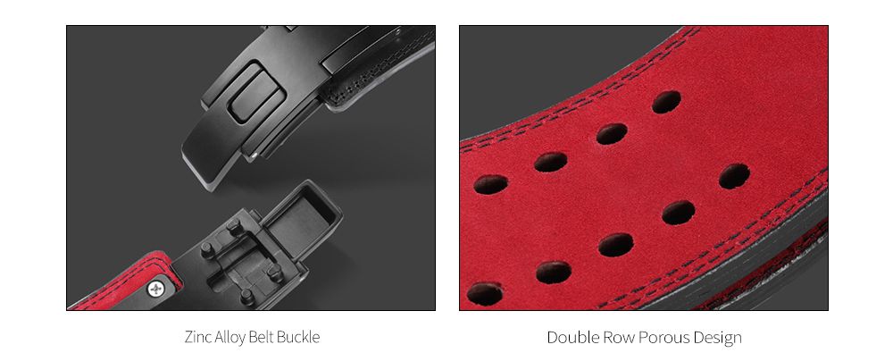 가죽 금속 버클 역도 벨트 가죽 금속 버클 역도 벨트