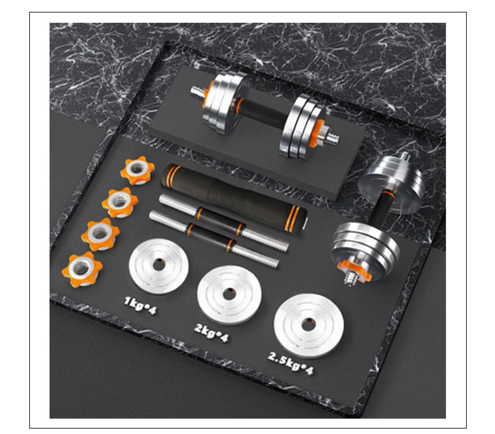 솔리드 스틸 바벨 콤보 키트