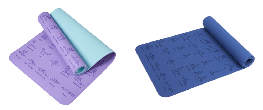 맞춤형 패턴 친환경 요가 매트