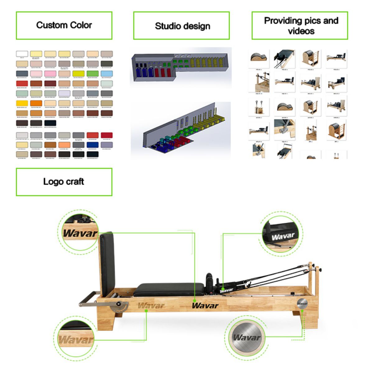 나무 필라테스 개혁자 판매 나무 필라테스 개혁자 판매