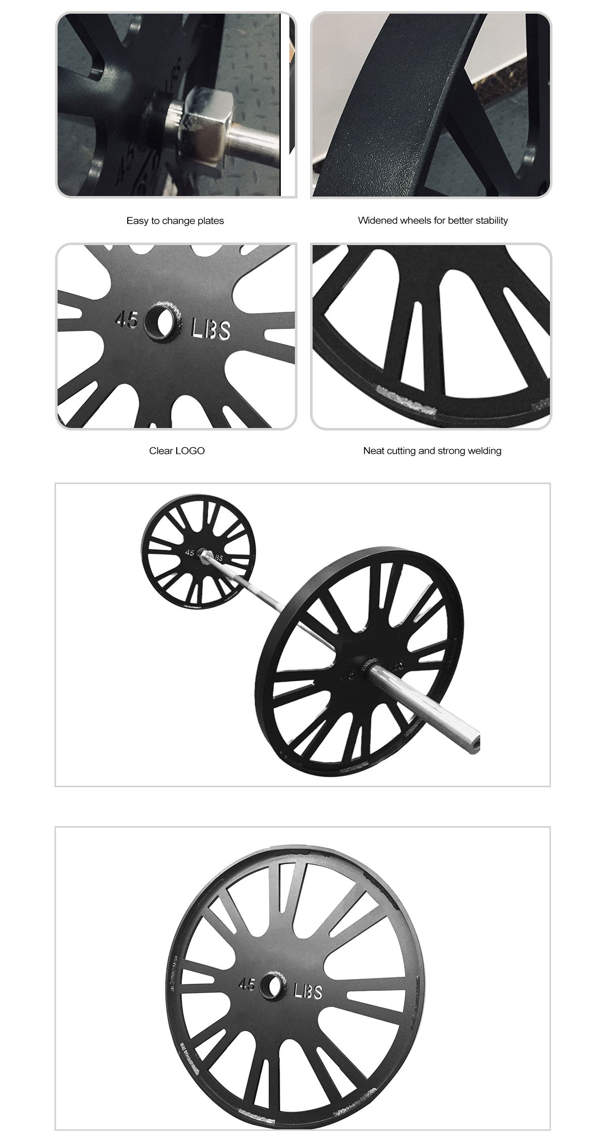 아폴로 범퍼 웨이트 플레이트 아폴로 범퍼 웨이트 플레이트