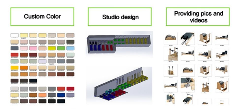 알루미늄 필라테스 개혁자 4.0 알루미늄 필라테스 개혁자 4.0