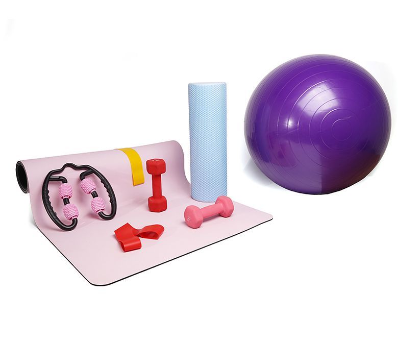 푸 요가 매트 스트레칭 키트