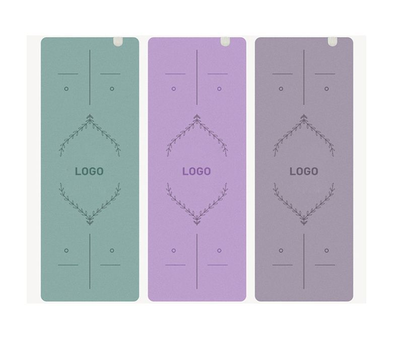 새로운 업그레이드 난방 서리로 덥은 우레탄 고무 요가 매트