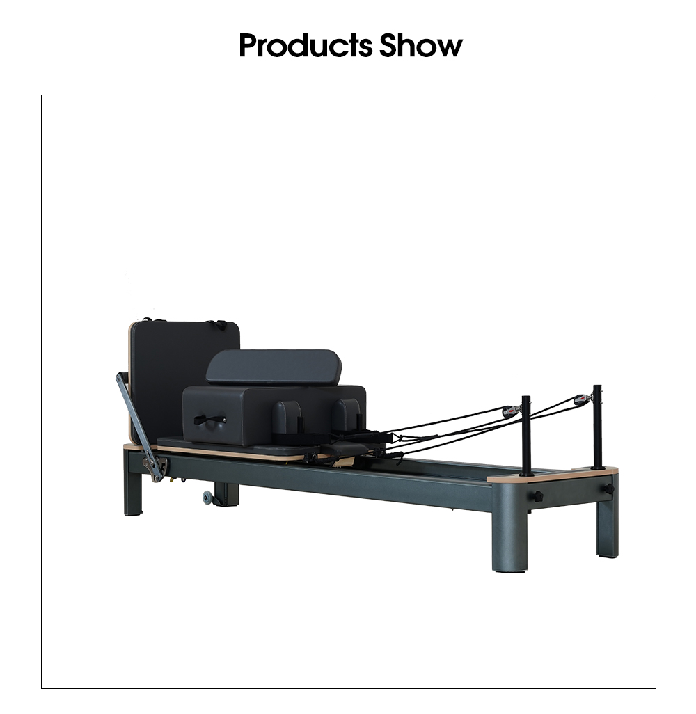 양극 처리된 포금 회색 필라테스 개혁자 4.0 양극 처리된 포금 회색 필라테스 개혁자 4.0