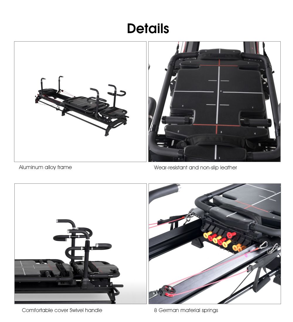 중국에서 인기있는 대형 필라테스 개혁 기계 중국에서 인기있는 대형 필라테스 개혁 기계
